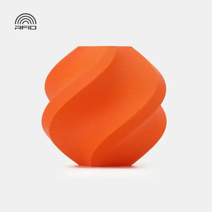 PLA Lite | Orange (16301) Помаранчевий ПЛА оригінальний філамент Bambu Lab, пластик для 3д друку