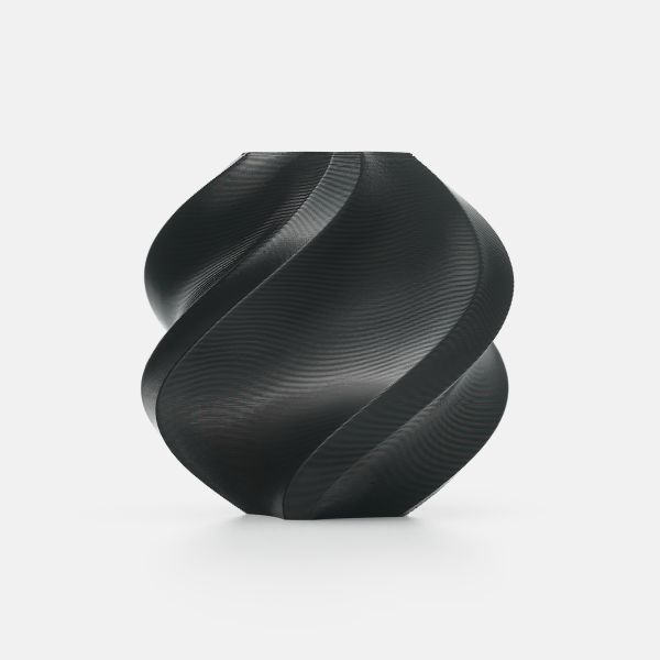 TPU 85A  Black (51107) Чорний найм'якіший резиноподібний філамент Bambu Lab