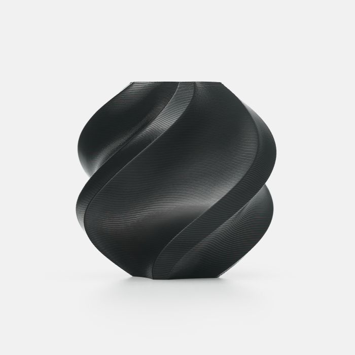 TPU 85A  Black (51107) Чорний найм'якіший резиноподібний філамент Bambu Lab