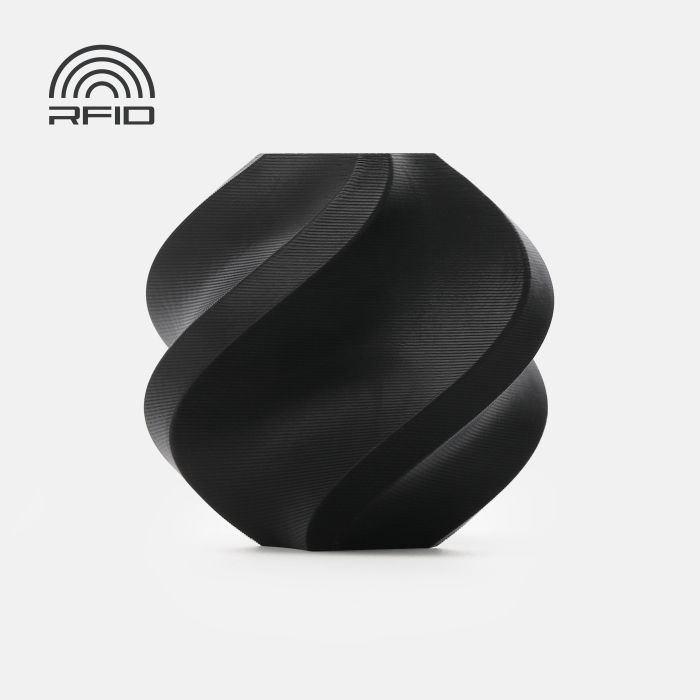 PETG-HF Black (33102) Чорний ПЕТГ філамент пластик Bambu Lab для швидкого 3д друку